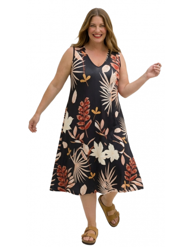 copy of Vestido Largo Estampado de...