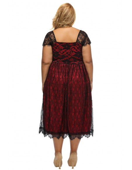 Vestido encaje ceremonia