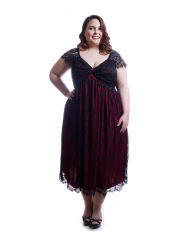 Vestido encaje ceremonia