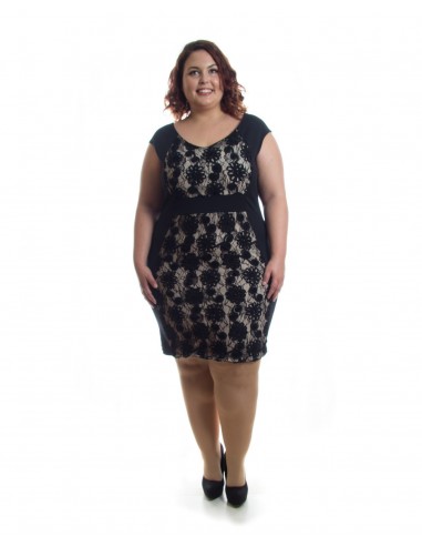 Vestido negro tul