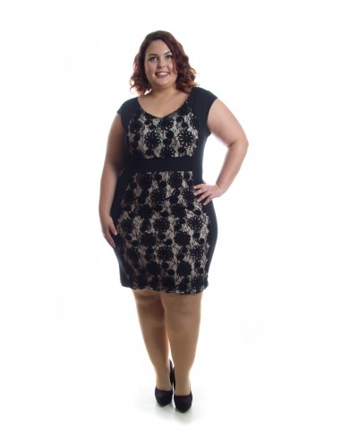 Vestido negro tul