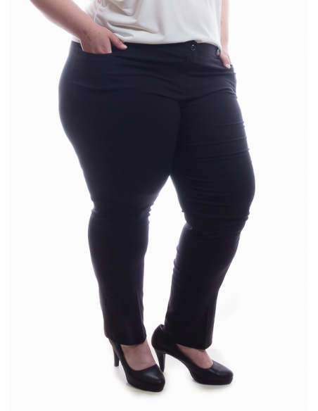 Pantalón negro tipo jean tallas grandes