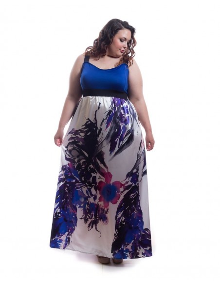 Vestido largo tirantes