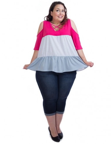 Camiseta multicolor