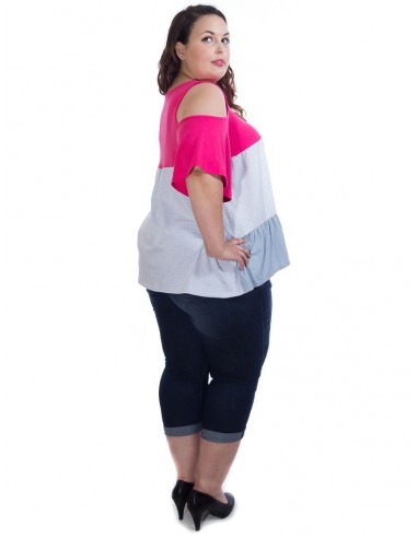 Camiseta multicolor