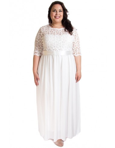 Vestido ceremonia blanco