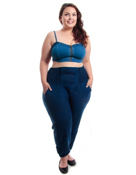 Pantalón vaquero cintura alta