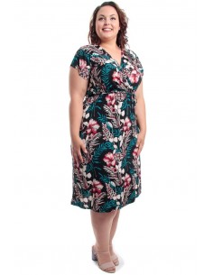 Vestido Floral Elegante Outlet 2