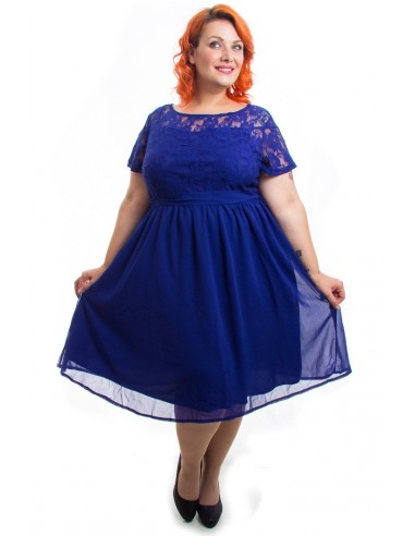 Vestido fiesta azul