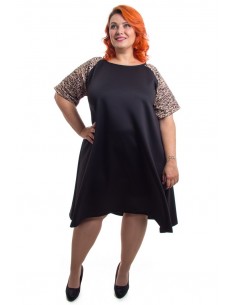Vestido hombro leo 2