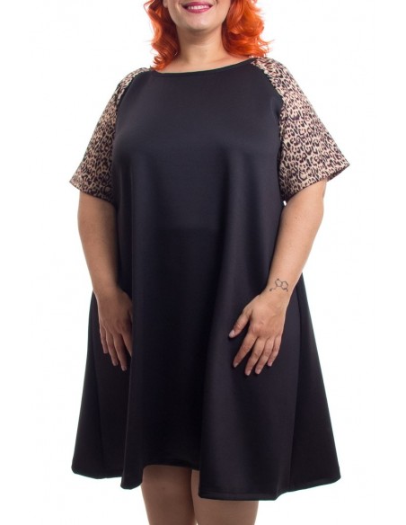 Vestido hombro leo