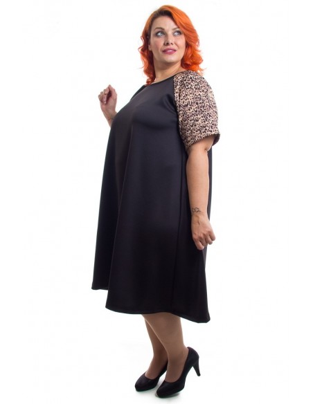 Vestido hombro leo