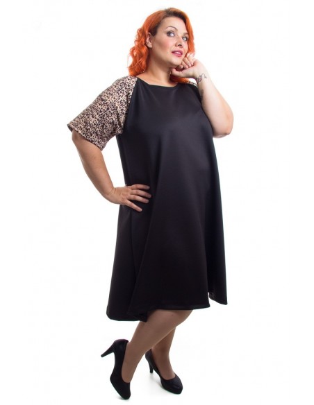 Vestido hombro leo