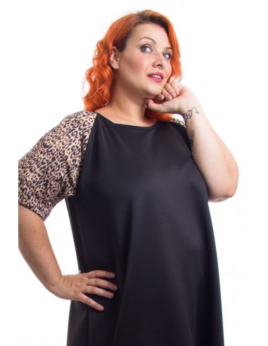 Vestido hombro leo