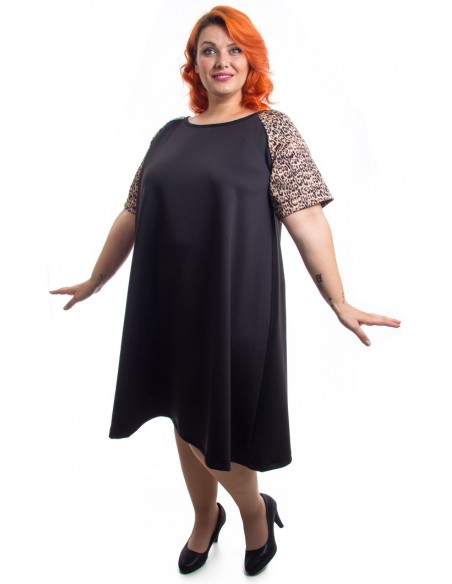 Vestido hombro leo