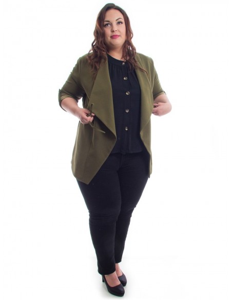Chaqueta cordón verde