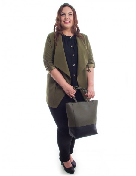 Chaqueta cordón verde