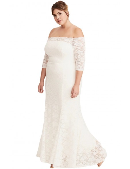 Vestido novia encaje