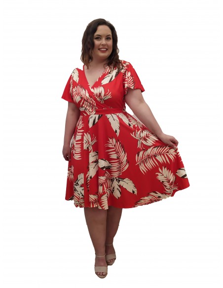 Vestido Betty rojo