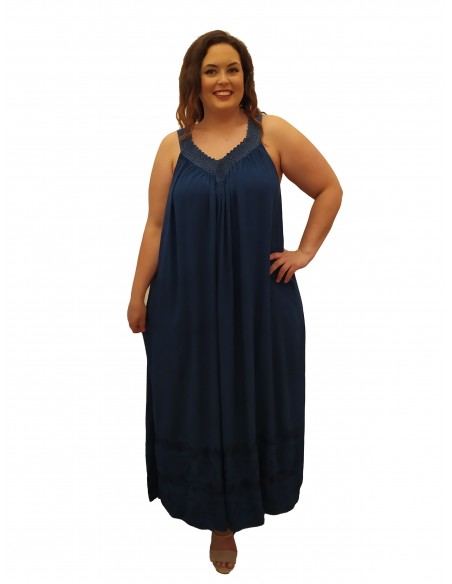 Vestido largo Mina