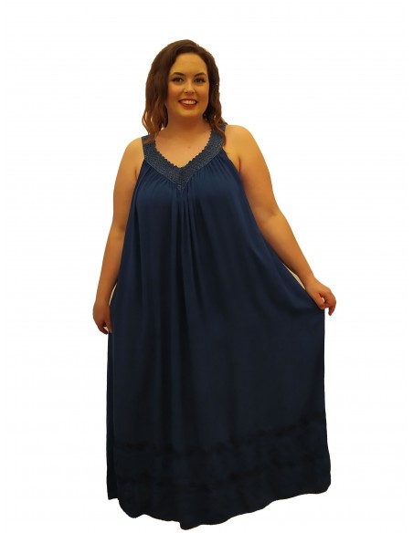 Vestido largo Mina